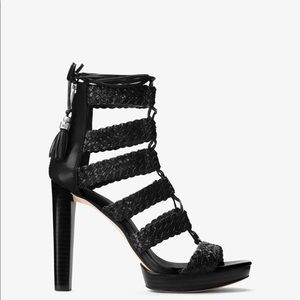 New in box Michael Kors Monterey platform sandal